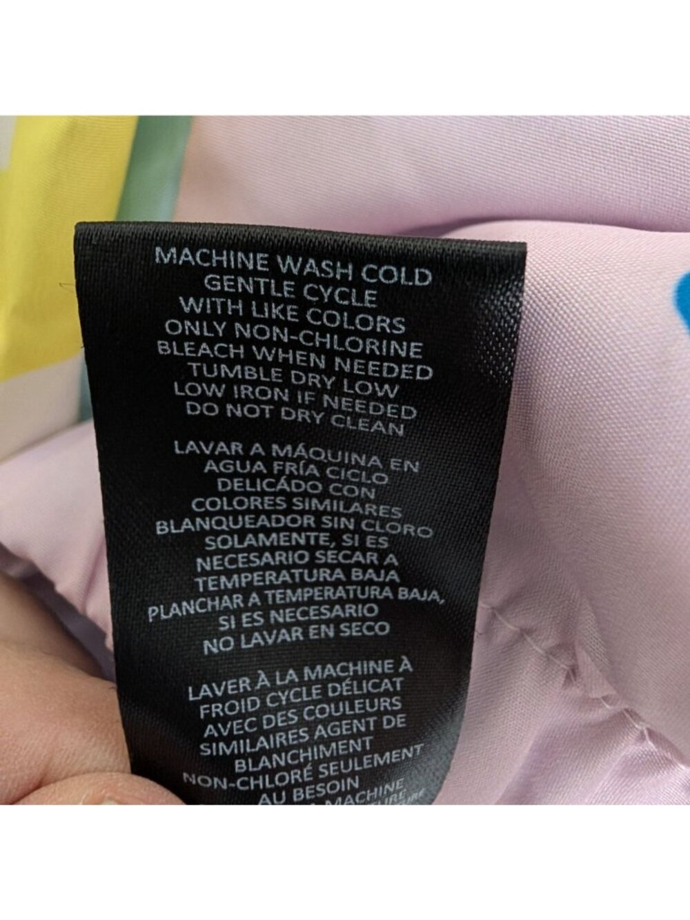 Members Only X Keith Haring Colorful Graffiti Zip Hooded Windbreaker Jacket Smal - Picture 8 of 16
